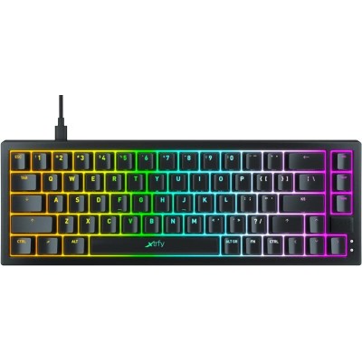 Клавиатура Xtrfy K5 RGB Kailh Red Hot-swap Black (K5-RGB-CPT-BLACK-R-UKR) USB