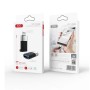 Адаптер XO NB149G USB-micro USB (F/M) Black (XO-NB149G-BK )