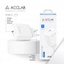 Зарядний пристрій AccLab AL-TC125 1хType-C 5В/3A/25W QC/PD 3.0 White (1283126538841)