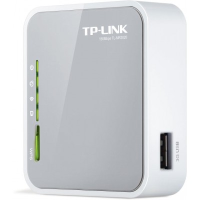 Беспроводной маршрутизатор TP-LINK TL-MR3020 (1xFE WAN/LAN, 1xUSB, внутренняя антенна)